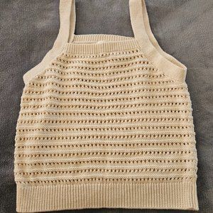 Woven tank top size xs